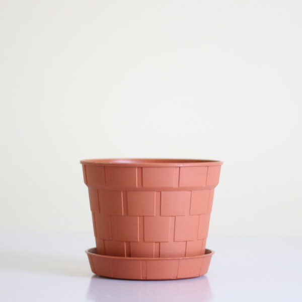Brick Design Round Pot `Khorshed`