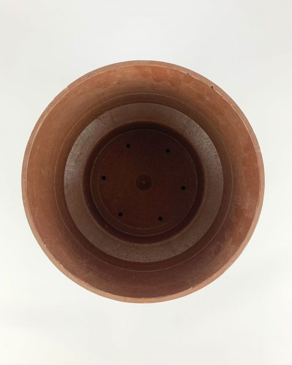 Brown Cylinder Pot