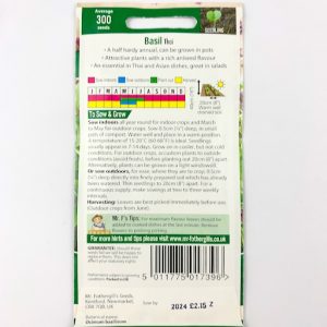 Thai basil Mr FG back