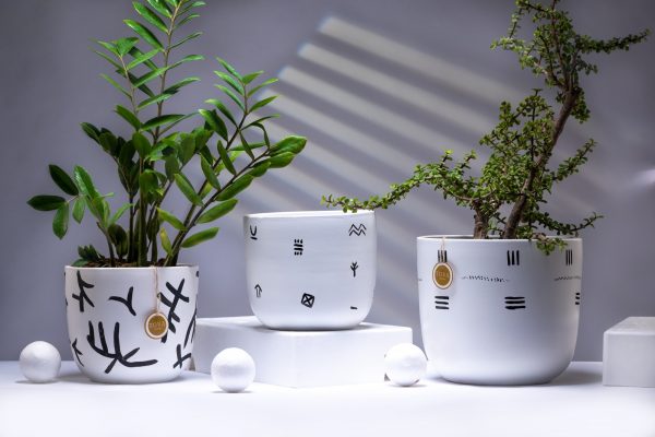Chinese Pattern Pot